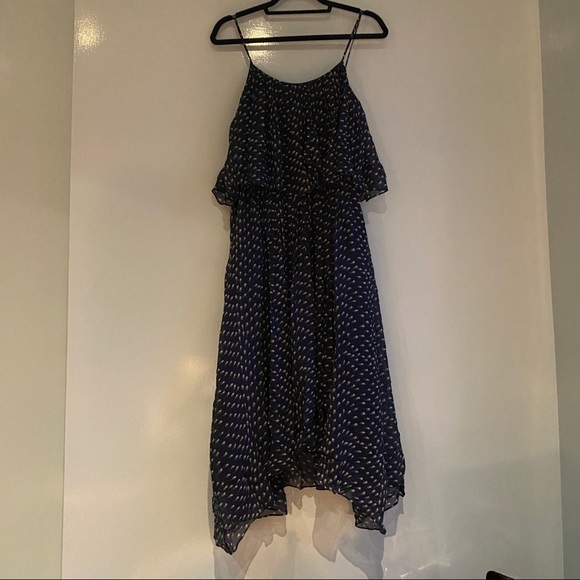 girl. By Band of Outsiders Tulip Print Silk Dress - Picture 6 of 10